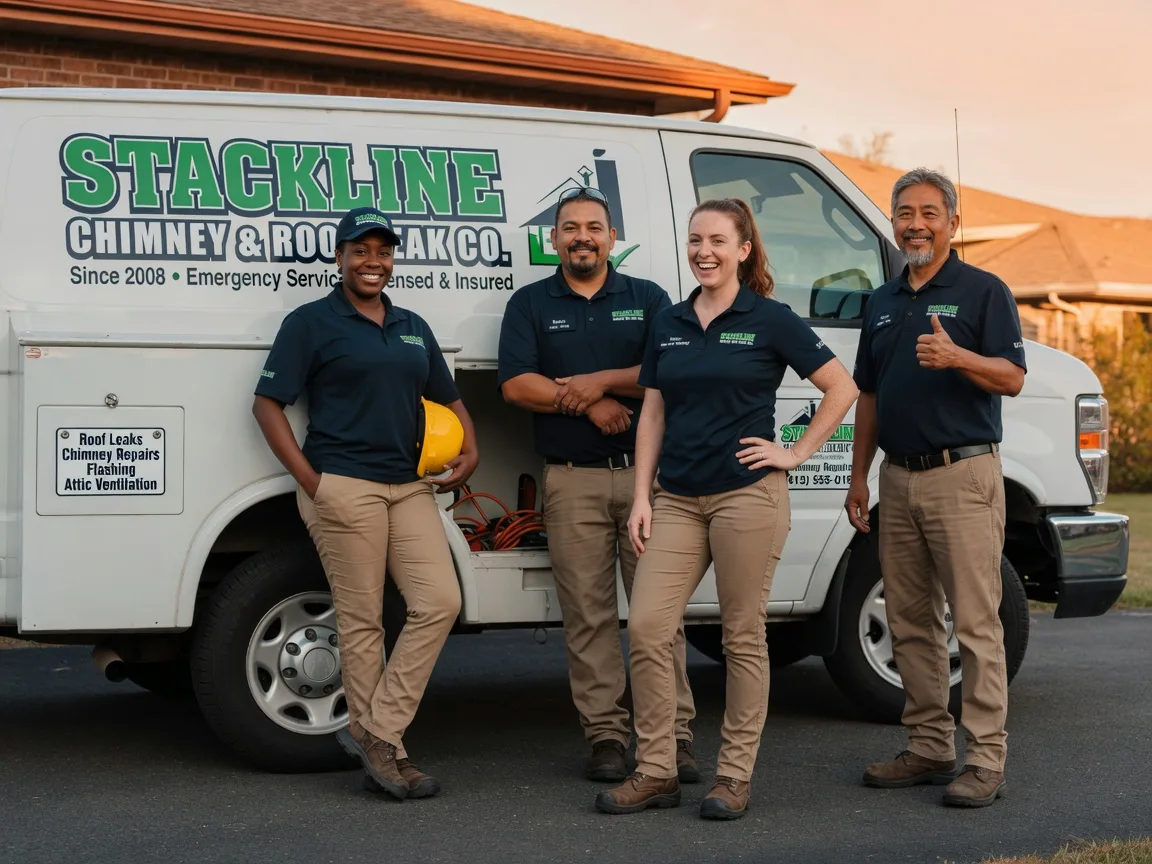 Chimney flashing repair company in Charmco, WV